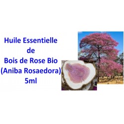 Huile essentielle de bois de rose bio 5ml